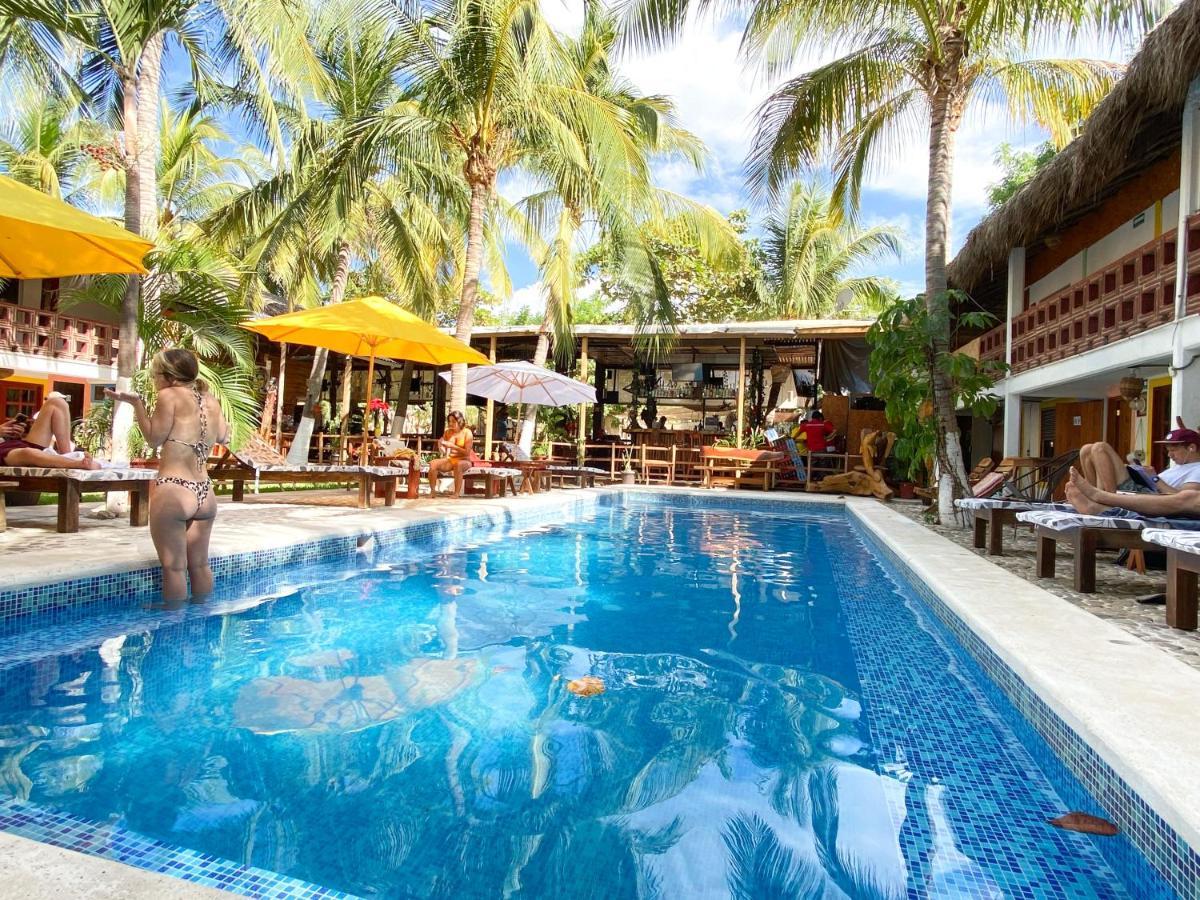 Frida Paradise Beach Hotel - Punta Zicatela Brisas de Zicatela Eksteriør bilde