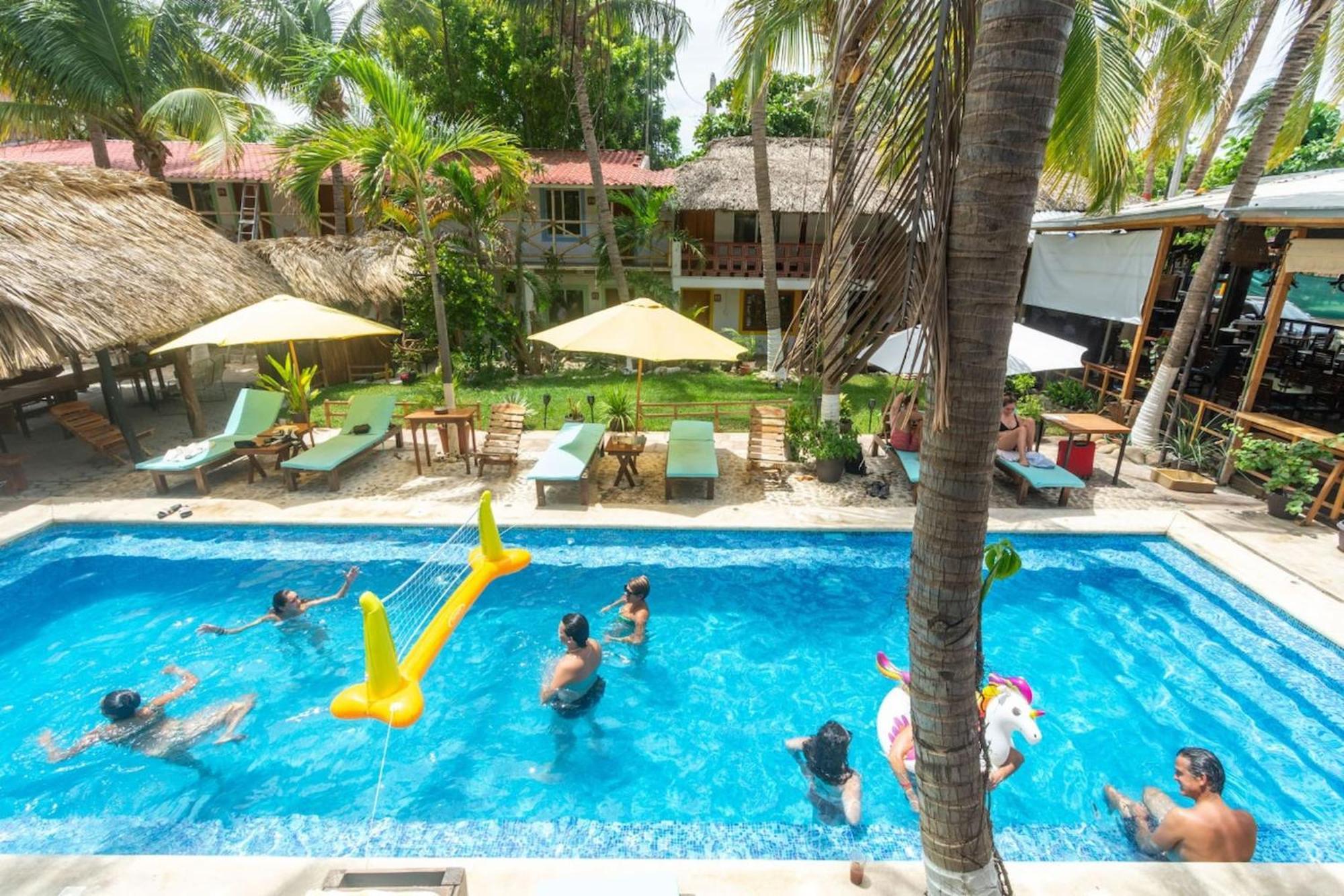 Frida Paradise Beach Hotel - Punta Zicatela Brisas de Zicatela Eksteriør bilde